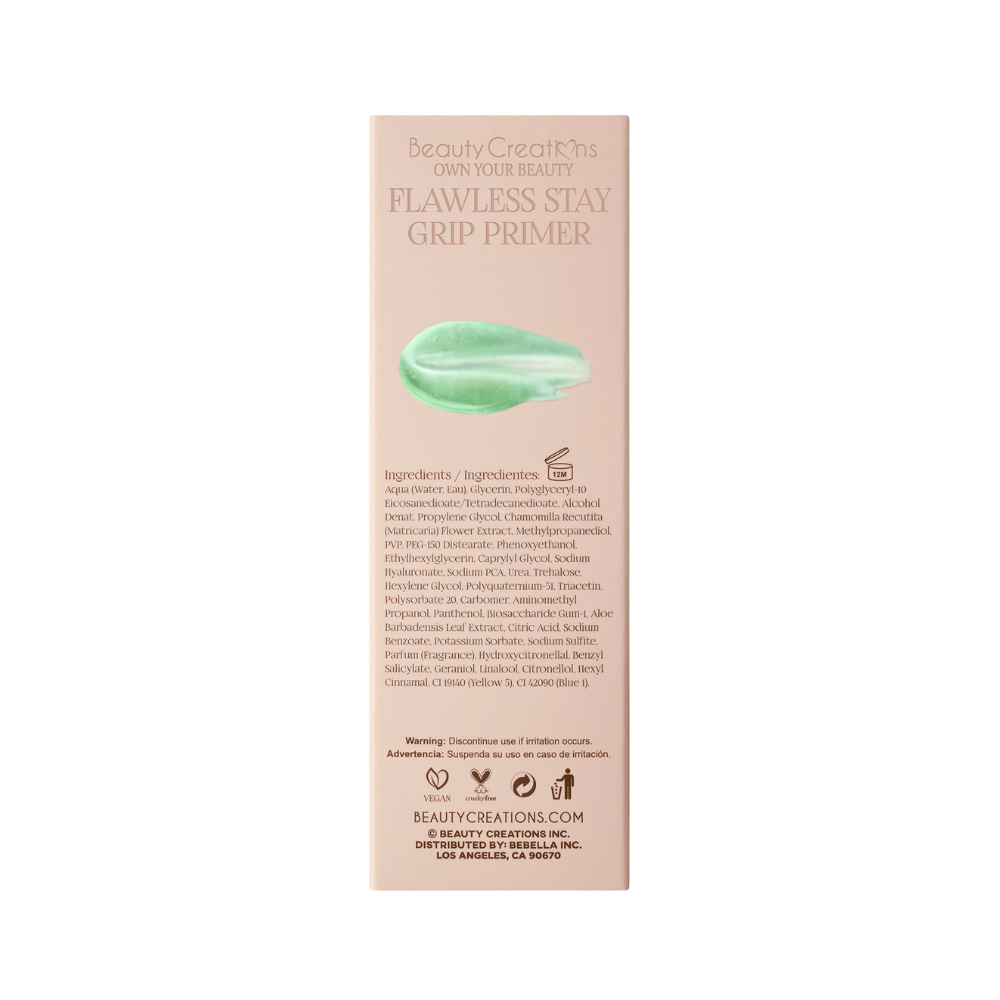 Grip Primer Flawless Stay - Beauty Creations Colombia