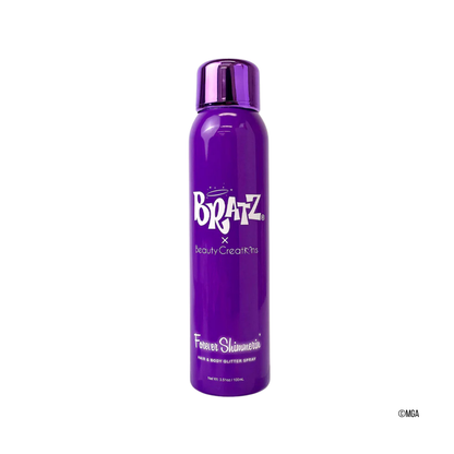 Glitter Spray Para Cabello y Cuerpo Beauty Creations x Bratz Forever Shimmerin´