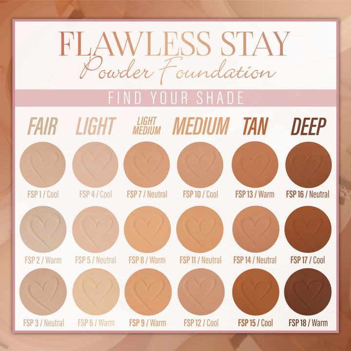 Polvo Compacto Flawless Stay FSP 6.0 - Beauty Creations Colombia