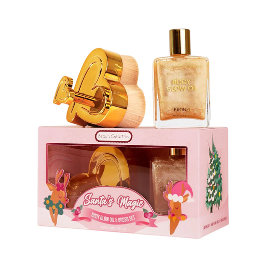 Set de Cuerpo Santa´s Magic Body Oil + Brush