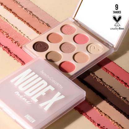 Paleta de Sombras Nudex Mini - Unseen - Beauty Creations Colombia