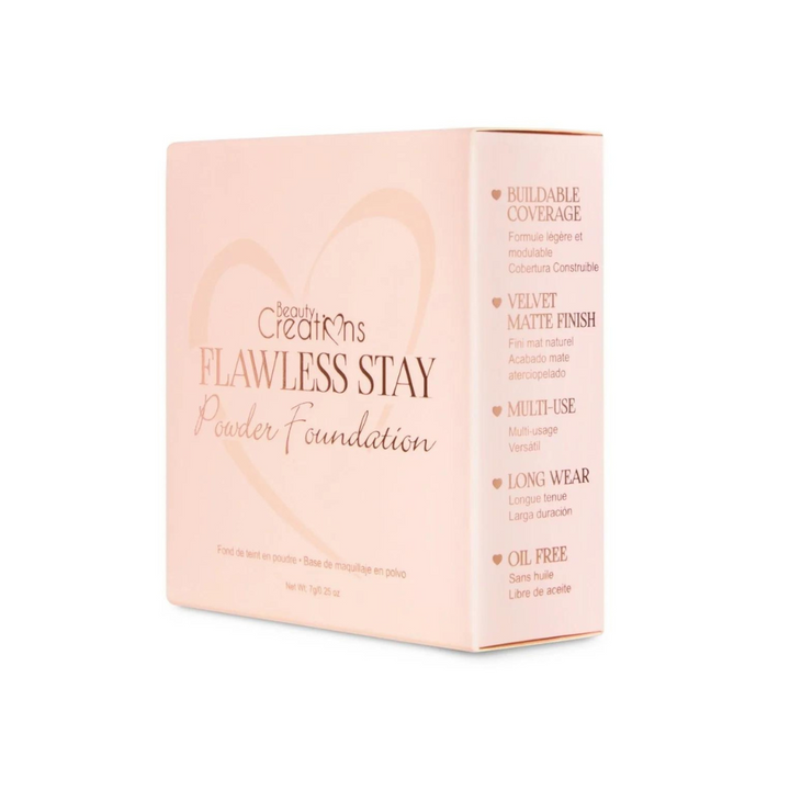 Polvo Compacto Flawless Stay FSP 6.0 - Beauty Creations Colombia
